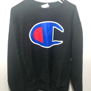 Black Champion crewneck sweatshirt